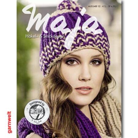 Lana Grossa Maja Häkel- und Strickdesign 02 Strickheft mit Strickanleitungen