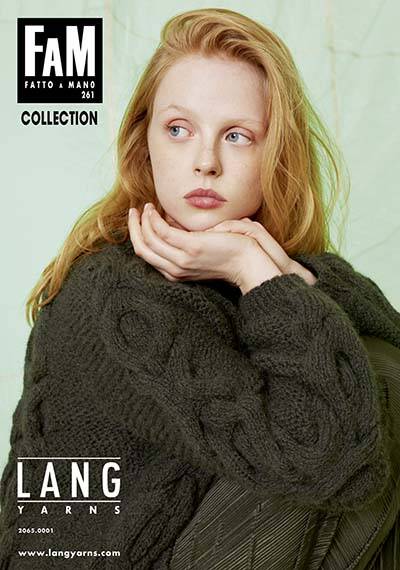 Lang Yarns FAM 261 COLLECTION  - Strickheft mit Anleitung