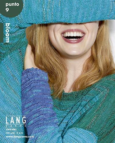 Lang Yarns Punto 9 BLOOM - Strickheft mit Anleitung Lang Yarns Punto 9 BLOOM - Strickheft mit Anleitung