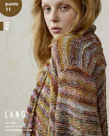 Lang Yarns Punto 11 LILY  - Strickheft mit Anleitung