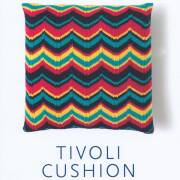 Millamia Tivoli Cushion jagged 1 Strickset Kissen
