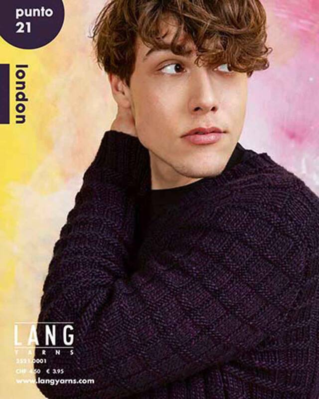 Lang Yarns Punto 21 LONDON - Strickheft mit Strickanleitungen