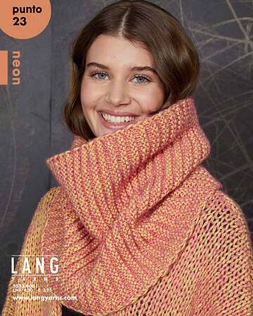 Lang Yarns Punto 23 NEON - Strickheft mit Strickanleitungen