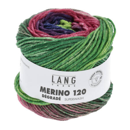 Lang Yarns MERINO 120 DÉGRADÉ 8