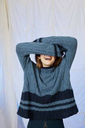 Strickset Pullover Lang Yarns NOVA mit Anleitung in garnwelt-Box