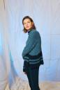 Knitting set Sweater  with knitting instructions in garnwelt box in size S-M