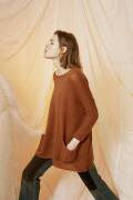 Strickset Pullover Lang Yarns LUSSO mit Anleitung in...