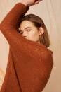 Knitting set Sweater  with knitting instructions in garnwelt box in size S-M