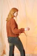 Strickset Pullover Lang Yarns ALPACA SUPERLIGHT mit Anleitung in garnwelt-Box