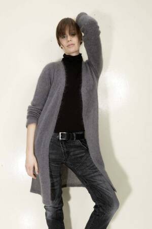Strickset Leichtes Chasuble Lang Yarns MOHAIR LUXE mit Anleitung in garnwelt-Box S