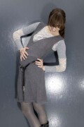 Strickset Leichtes Kleid Lang Yarns MOHAIR LUXE mit Anleitung in garnwelt-Box M