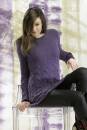 Strickset Longpullover mit Zopfpartien Lang Yarns ALPACA SUPERLIGHT mit Anleitung in garnwelt-Box S