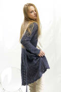 Strickset Leichte Jacke Lang Yarns ALPACA SUPERLIGHT mit Anleitung in garnwelt-Box S
