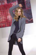 Strickset Jacke Lang Yarns BABY ALPACA mit Anleitung in garnwelt-Box S