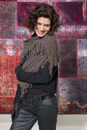 Strickset Schal Lang Yarns YAK mit Anleitung in garnwelt-Box