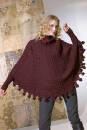 Strickset Poncho Lang Yarns YAK mit Anleitung in garnwelt-Box one size