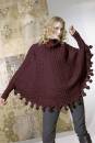 Strickset Poncho Lang Yarns YAK mit Anleitung in garnwelt-Box one size