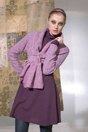 Strickset Bolero Lang Yarns DONEGAL mit Anleitung in garnwelt-Box M
