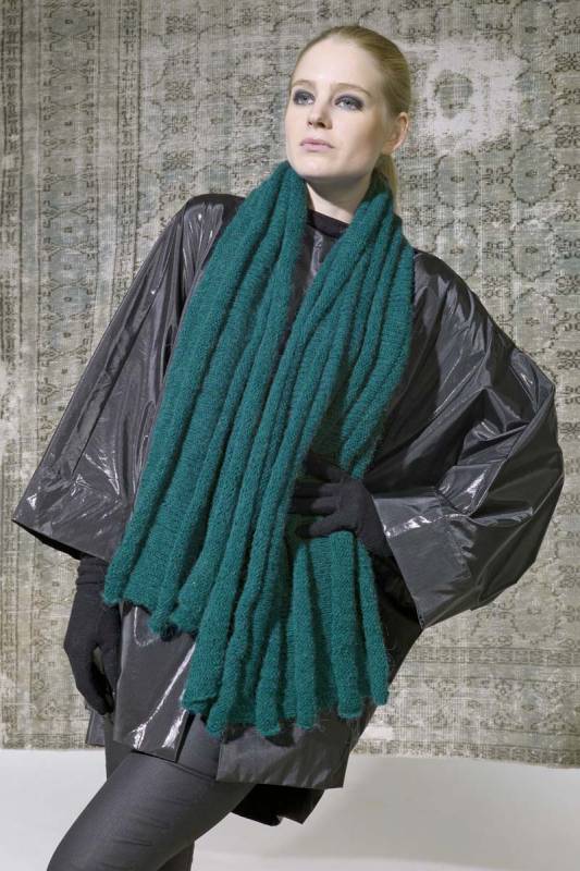 Strickset Schal  mit Anleitung in garnwelt-Box in Gre ca 36 x 150 cm