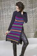Knitting set Tunic  with knitting instructions in...