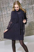 Strickset Kleid Lang Yarns ALPACA SUPERLIGHT mit Anleitung in garnwelt-Box S-M