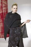 Strickset Vierecktuch Lang Yarns MERINO  LACE mit Anleitung in garnwelt-Box ca 110 x 110 cm