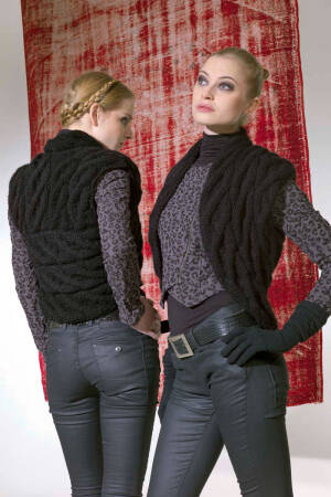 Strickset Bolero Lang Yarns MALOU mit Anleitung in garnwelt-Box