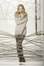 Strickset Pullover mit separatem Kragen Lang Yarns ALPACA SUPERLIGHT mit Anleitung in garnwelt-Box XL