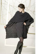 Strickset Schultertuch Lang Yarns CASHMERE PREMIUM mit Anleitung in garnwelt-Box ca 100 x 160 cm