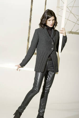 Strickset Jacke Lang Yarns CARPE DIEM mit Anleitung in garnwelt-Box S
