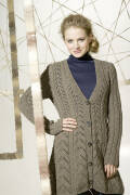 Strickset Jacke Lang Yarns YAK mit Anleitung in garnwelt-Box S