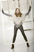 Strickset Poncho Lang Yarns MERINO  mit Anleitung in garnwelt-Box S-M