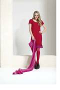 Strickset Kleid mit Volant Lang Yarns MOHAIR LUXE mit...