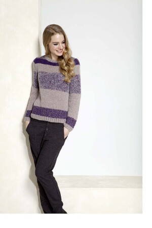 Strickset Pullover mit Anleitung in garnwelt-Box L
