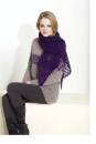 Knitting set Jacquard pullover MOHAIR LUXE with knitting instructions in garnwelt box in size S