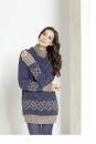 Strickset Jacquardpullover und Rundschal mit Anleitung in garnwelt-Box S-M