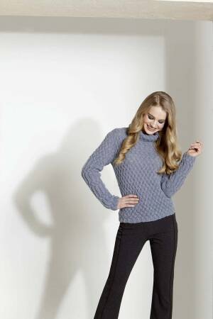 Strickset Pullover Lang Yarns ALPACA SUPERLIGHT mit Anleitung in garnwelt-Box