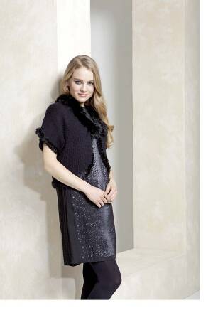Strickset Bolero mit Anleitung in garnwelt-Box