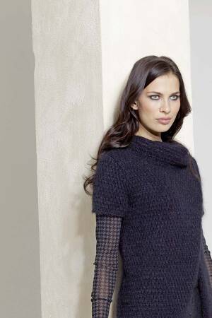 Strickset Pullunder Lang Yarns BABY ALPACA / MOHAIR LUXE LAMÉ mit Anleitung in garnwelt-Box S