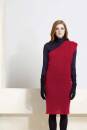 Strickset One Shoulder Kleid Lang Yarns MOHAIR LUXE mit Anleitung in garnwelt-Box S