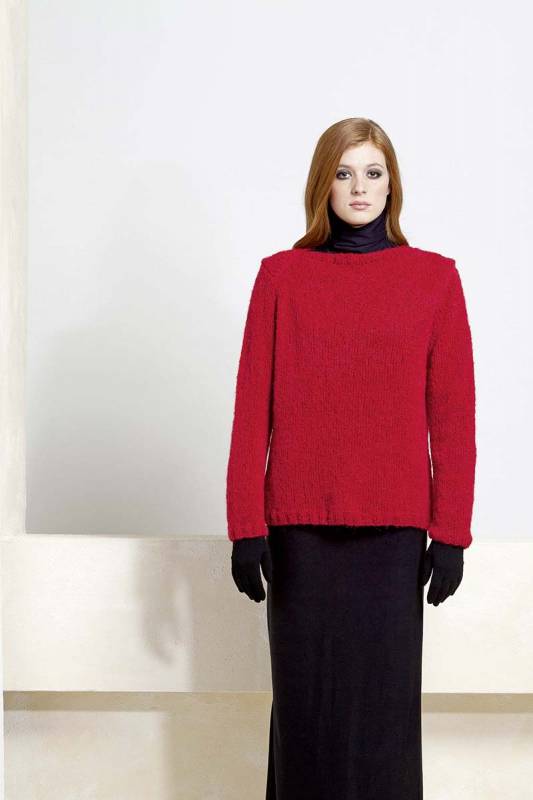 Strickset Oversized Pullover  mit Anleitung in garnwelt-Box in Gre L-XL