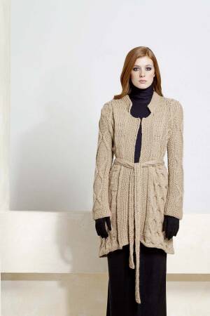 Strickset Jacke Lang Yarns BABY ALPACA mit Anleitung in garnwelt-Box S
