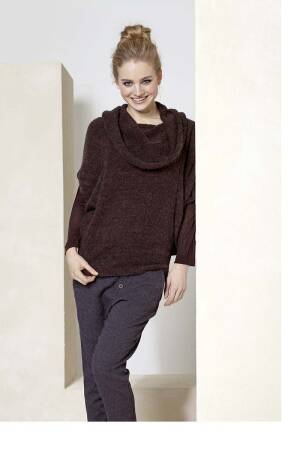 Strickset Pullover Lang Yarns ALPACA SUPERLIGHT mit Anleitung in garnwelt-Box S-M
