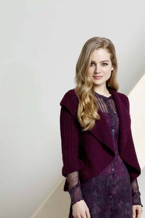 Strickset Jacke Lang Yarns NOVENA mit Anleitung in garnwelt-Box S