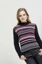 Knitting set Pullover  with knitting instructions in garnwelt box in size L