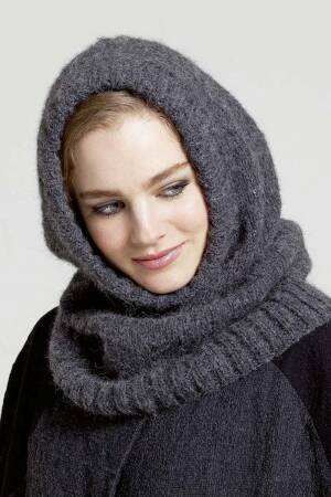 Strickset Schalmütze mit Anleitung in garnwelt-Box