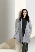 Strickset Jacke mit Anleitung in garnwelt-Box S-M