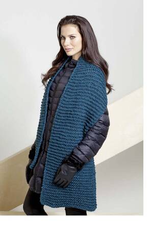 Strickset Schal mit Anleitung in garnwelt-Box