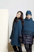 Strickset Cape mit Anleitung in garnwelt-Box
