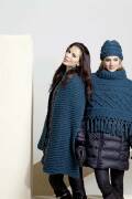 Strickset Cape mit Anleitung in garnwelt-Box one size
